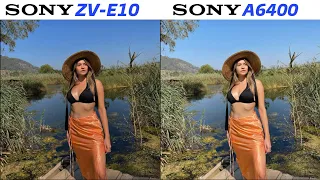 Sony ZV-E10 vs Sony A6400 Camera Test