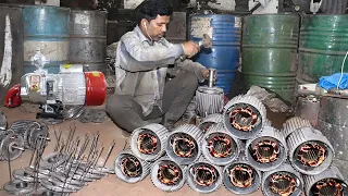 Process of Manufacturing Electric Water Pumps In Factory