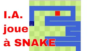 Intelligence Artificielle pour SNAKE, regardez la taille du serpent!!