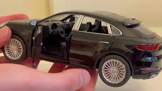 Realistic Porsche Cayenne Turbo S diecast model