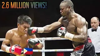 CANADIAN BOXER GULAPAY SA HINDI KILALANG PINOY BOXER GRABE LAKAS SUMUNTOK😱