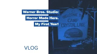 VLOG - Working at Warner Bros. Studio: Horror Made Here!