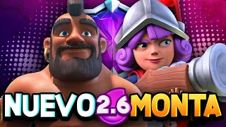 ¡¡EL NUEVO MONTAPUERCOS 2.6 PARA SUBIR A 7000 COPAS!! *CICLO ULTRA RÁPIDO* | CLASH ROYALE