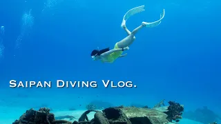 천국과 지옥을 오가는 사이판 다이빙 여행 ep.1 | Saipan Freediving, Scubadiving vlog (ENG)
