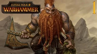 Total War: Warhammer - Krasnoludy #1 - Wyjście Z Górskiej Twierdzy (Gameplay PL)
