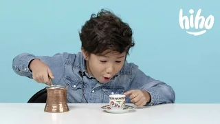 Coffee | American Kids Try Food from Around the World - Ep 7 | Kids Try | Cut