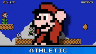 New Super Mario Bros. Wii Athletic 8 Bit Remix (Konami VRC6)