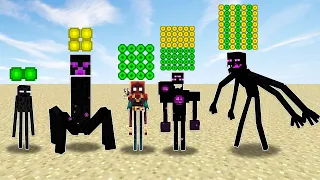 Which All Enderman and Ender Mutant Mobs Will Give More Xp?