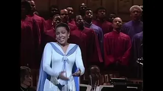 Kathleen Battle sings "Swing Low, Sweet Chariot / Ride Up in the Chariot" at Carnegie Hall