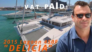 Lagoon 450F Sailing Catamaran review/walkthrough/for sale