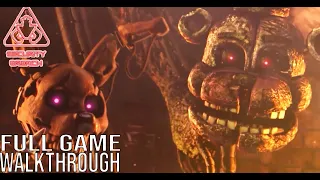 FNAF SECURITY BREACH Full Game Walkthrough - No Commentary w/ All Endings