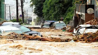 Massachusetts in the water! Attack by a tornado explosion and a flood Without Mercy in Massachuse