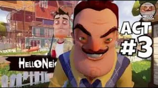 THIS IS WHAT NEGHBOR HAS BEEN HIDING IN HIS BASEMENT THE WHOLE TIME!! (Hello Neighbor Act 3)