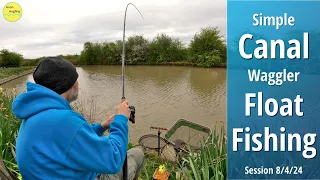 Float Fishing - Lovely Waggler Mixed Bag - Closed Season Canal Chronicles Ep4 - 8/4/24 (Video 487)