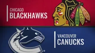 Recap: CHI vs VAN   Oct 31,  2018