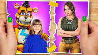 Five Nights at Freddy's na Vida Real! Freddy Fazbear vs Fortnite!