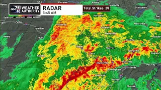 The Weather Authority Radar - Early morning 3-12-23