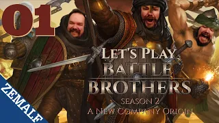 01 | Battle Brothers, A New Company Start | Expert/Expert/Low, Honest Ironman | Season 2 (2024)