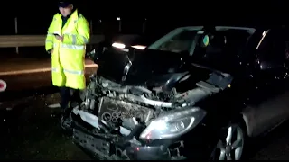 Përplasen tre makina në autostradën Milot-Mamurras, një nga mjetet pjesë e eskortës së Berishës