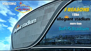 Visiting Vegas | Is Allegiant Stadium better than SoFi?