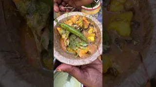 😳Bhindi, Gobhi aur Matar Samosa | India Street Food Shorts #shorts #shortsfeed