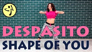 Despacito & Shape Of You | Reggaeton | TaNa Zumba choreo