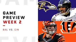 Baltimore Ravens vs. Cincinnati Bengals | Week 2 Game Preview | NFL Playbook