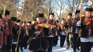 Singing ancient Christmas carols in Ukraine’s Carpathian Mountains