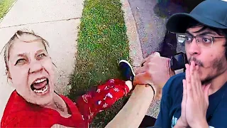 Woman Goes Nuts After Her Boyfriend Is Arrested..
