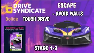 |Asphalt 9, Special Event Drive Syndicate 6||Stage1-3 Touch Drive Guide..