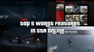 Top 5 Worst Features Added to GTA Online