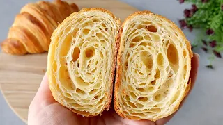 The perfect recipe for the perfect CROISSAN Everyone can do it.  🥐 🥐 🥐