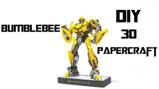 Bumblebee | Transformers DIY 3d Paper Craft sculpture