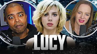 Our First Time Watching *Lucy* and Jane Went 100%!! - Movie Reaction