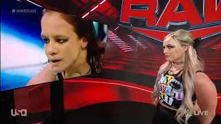 (2/2) Becky Lynch vs Shayna Baszler + Liv Morgan Backstage: Raw February 5 2024