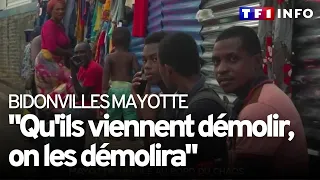 Dans les bidonvilles de Mayotte, la colère des habitants face à l'opération Wuambushu