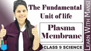 Plasma Membrane | Osmosis | Diffusion | Chapter 5 | The Fundamental unit Of Life | Class 9 Science