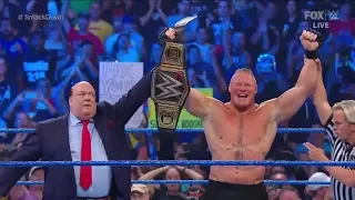 FULL MATCH - Brock Lesnar vs. Kofi Kingston - WWE Championship Title Match: Smackdown, Oct. 4, 2019