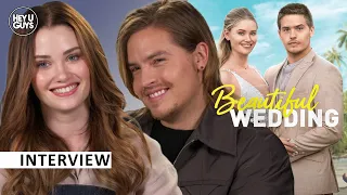 Dylan Sprouse & Virginia Gardner on their Beautiful Wedding, mud fights & favourite moments