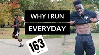 why I run everyday | running everyday for a year | train vegan