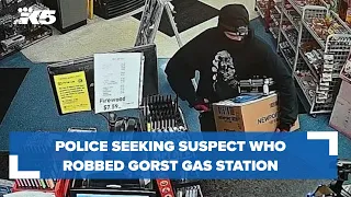 RAW: Police seeking armed robbery suspect seen in this video