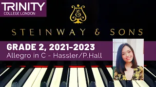 [OFFICIAL] 2021-2023 Trinity Grade 2 Allegro in C, Hassler/ Pauline Hall