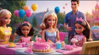 Barbie Story - Barbie's Birthday Party | Barbie Adventures | Bedtime Stories for Kids