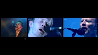 Radiohead - Paranoid Android - Glastonbury '97, '03, & '17 at the same time