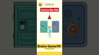 🥰DOP Love Story: Brain out game😀😀😀Level 54🔥#shortgame #braingamer99 #subscribe #shorts #trending 🙏