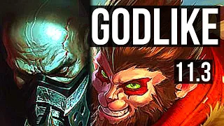 URGOT vs WUKONG (TOP) | 7/1/4, 700+ games, 1.1M mastery, Godlike | EUW Diamond | v11.3