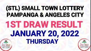 1st Draw STL Pampanga, STL Angeles January 20 2022 (Thursday) Result | SunCove, Lake Tahoe