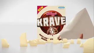 Kellogg's Krave White Chocolate Brownie Cereal Commercial (2012-UK)