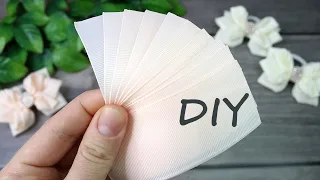 DIY Ribbon bow / Как сделать бант из лент