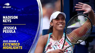 Madison Keys vs. Jessica Pegula Extended Highlights | 2023 US Open Round 4